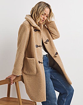 Size 26 teddy coat on sale