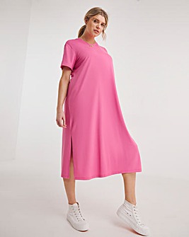 Pink Supersoft T-Shirt Dress