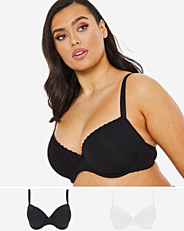 Dorina Curves 2Pack Lila Wired T Shirt Bras