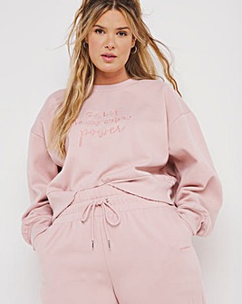Boux Avenue Calm Is My Superpower Sweat Top
