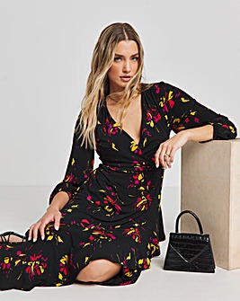 Joanna Hope Floral Print Luxe Jersey Maxi Dress