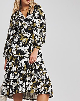 Joanna Hope Jersey Wrap Maxi Dress