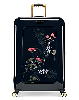 oasis floral suitcase