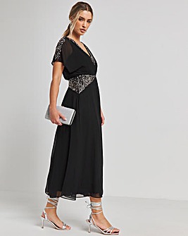 Joanna Hope Beaded Maxi Dress