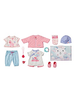 baby annabell pram set