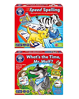 Orchard Toys Speed Spelling and Time Puzzle Game