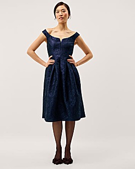 Monsoon Juliana Floral Midi Dress