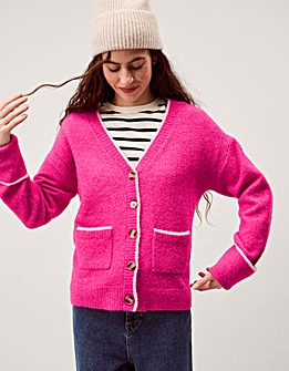 Monsoon Oona V-Neck Oversized Cardigan