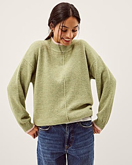 Monsoon Tori Oversized Tipped Jumper