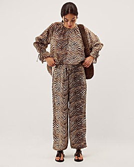 Monsoon Pippa Animal Harem Trousers