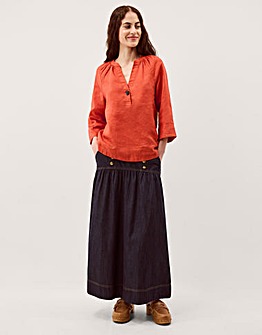 Monsoon Gianna Linen Top
