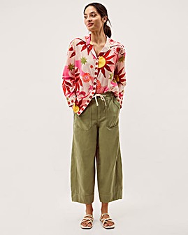 Monsoon Anissa Sun Print Cotton Shirt
