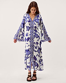Monsoon Gloria Floral Maxi Beach Dress