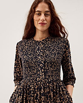 Monsoon Aurelie Floral Jersey Midi Dress