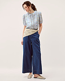 Monsoon Naomi Floral Lace Blouse