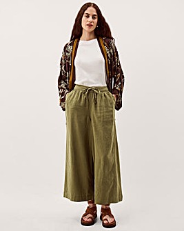 Monsoon Maisie Crop Wide Leg Trousers