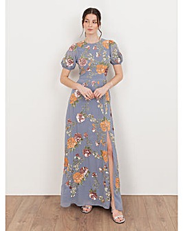 Maya Deluxe Embellished  Dress