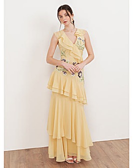 Maya Deluxe Embellished  Dress