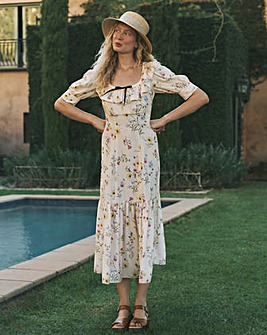 Monsoon Sienna Floral Midi Dress