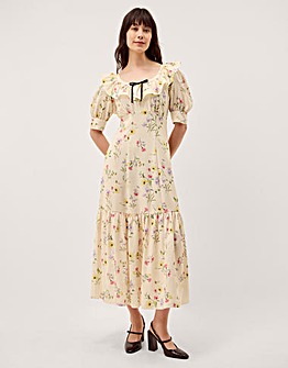 Monsoon Sienna Floral Midi Dress