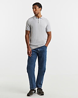 Wrangler Texas Straight Fit Jean - Stonewash