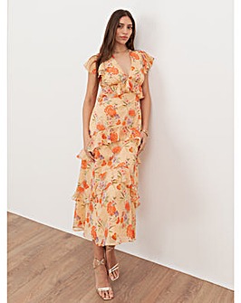 Anaya Floral Print Dress