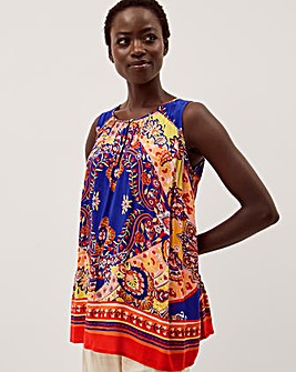 Monsoon Padma Sleeveless Printed Top