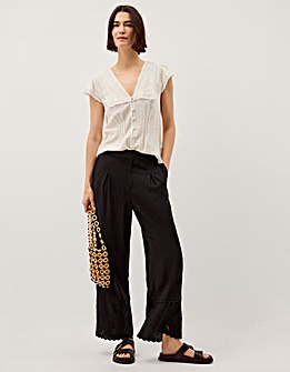 Monsoon Cindy Wide Leg Trousers