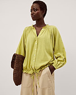 Monsoon Amber Bubble Hem Blouse