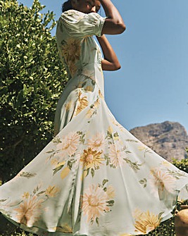 Monsoon Carris Floral Midi Dress