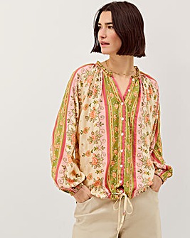 Monsoon Eline Floral Print Blouse