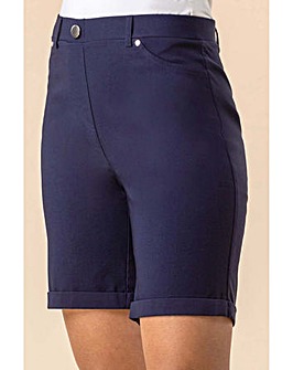 Roman Turn Up Stretch Shorts