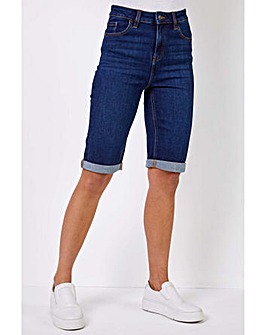 Roman Stretch Knee Length Shorts