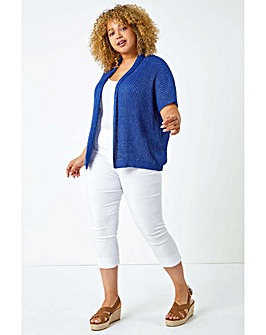 Roman Curve Cropped Stretch Trouser