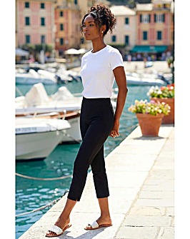 Roman Cropped Stretch Trouser