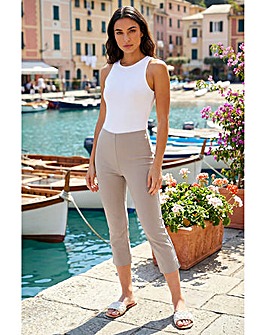 Roman Cropped Stretch Trouser