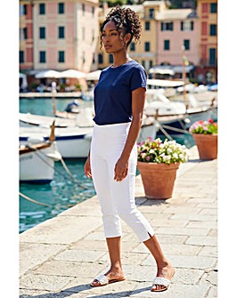 Roman Cropped Stretch Trouser