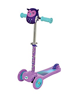 MoVe Mini Go! Owl Tilt Scooter with Squishle