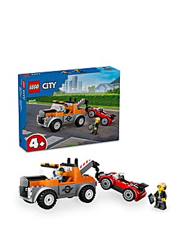 LEGO City Tow Truck and Sports Car Repair Toy Playset 60435