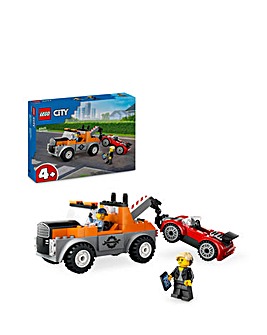 LEGO City Tow Truck and Sports Car Repair Toy Playset 60435