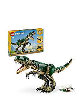 LEGO Creator 3in1 T. rex, Dinosaur Toy for Kids 31151