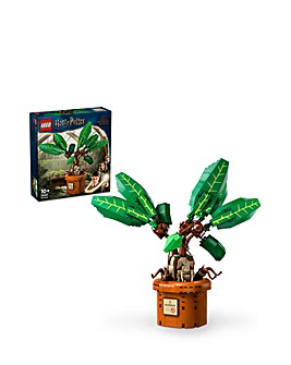 LEGO Harry Potter Mandrake Plant Toy, Magical Gift 76433