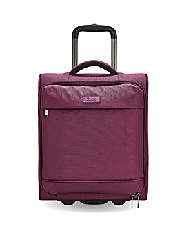 Rock Paris Underseat Suitcase - Purple