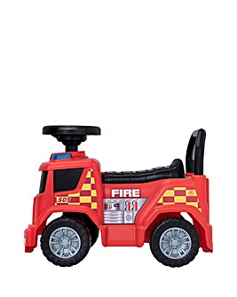 EVO Fire Engine Foot To Floor Ride On