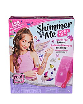 Cool Maker Shimmer Me Body Art Glitter Tattoo Studio