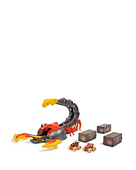 Monster Jam Mini Venom Velocity Scorpion Playset