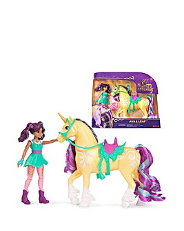 Unicorn Academy Ava Doll & Leaf Unicorn