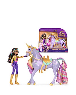 Unicorn Academy 4.5-inch Sophia Doll & Wildstar Unicorn