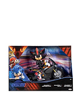 Sonic 3 Movie - Shadow and Motorcycle