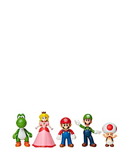 Super Mario 2.5-inch 5Pk Figures